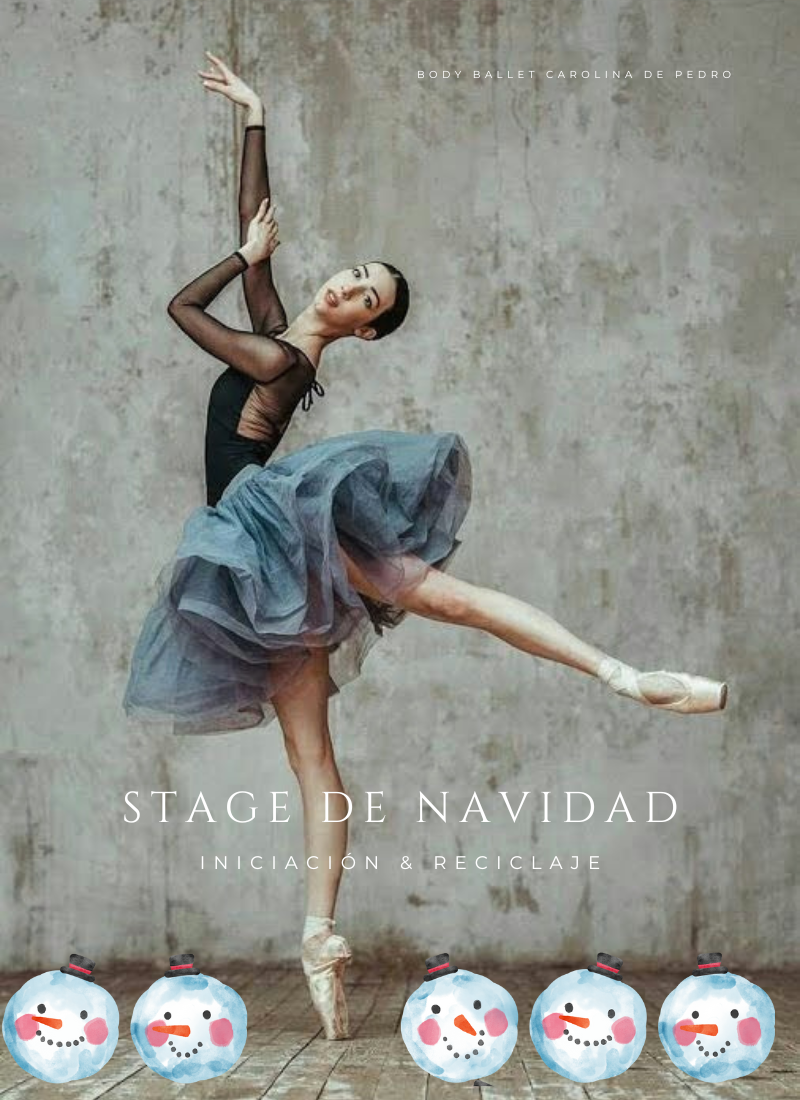 Clase de ballet intensiva diciembre 2024 : Iniciación a las puntas