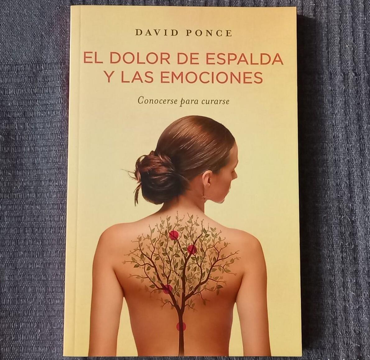 Libro, Dolor de espalda y las emociones de David Ponce (2013)